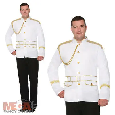 Buy Prince Charming Mens Jacket Disney Fairytale Book Day Adults Costume Outfit  • 19.99£