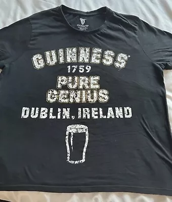 Buy Guinness Acid Wash T Shirt • 6£
