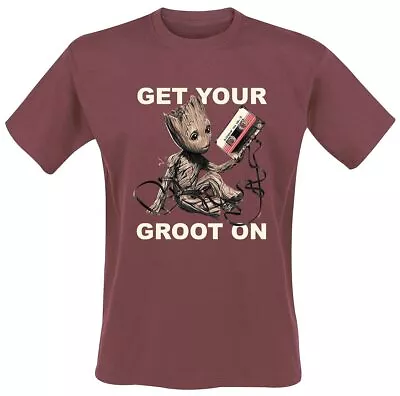 Buy Guardians Of The Galaxy Vol.2 - Get Your Groot On Men T-Shirt Red, Regular M Red • 14.05£