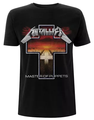 Buy Metallica Master Of Puppets Cross T-Shirt OFFICIAL • 17.69£