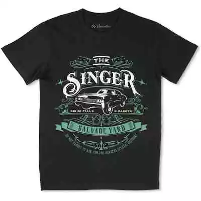 Buy Singer Salvage Yard T-Shirt Horror Auto Winchester Vampire Pentagram Occult D210 • 11.99£