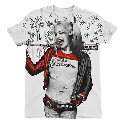 Buy Harley Quinn Haha Men's White T-Shirt • 18.99£