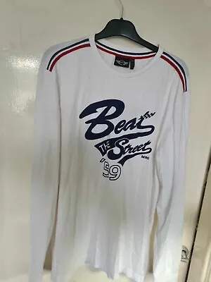 Buy Mini Beat The Street 59 Long Sleeve White T Shirt XL • 29.99£