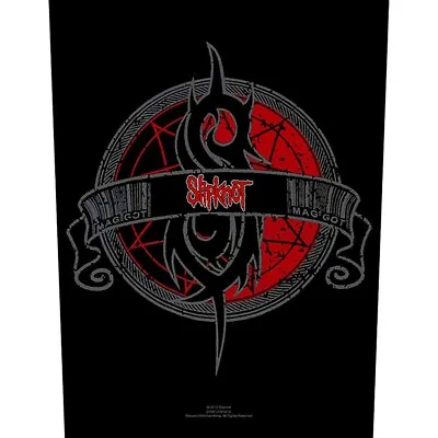 Buy SLIPKNOT BACK PATCH : CREST LOGO : Pentagram Maggot Official Licenced Merch Gift • 8.95£
