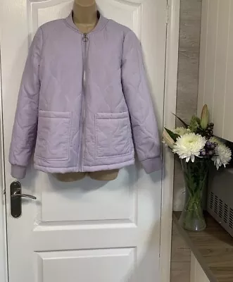 Buy Primark Cares Size S (10-12) Lilac Padded Jacket 🧡 • 0.99£