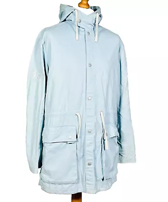 Buy Pretty Green Smock Parka - Sky Blue - Size M - Scooter Mod 60s Casuals Terraces • 21£