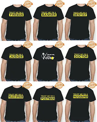 Buy UNISEX T-shirt / TRUST ME I'M / Choose Design / FUNNY / XMAS / BIRTHDAY S-XXL • 11.99£