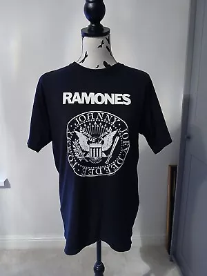 Buy Anvil Ramones Band T Shirt Official Punk Album Art Black Classic Tee Size Medium • 9.69£