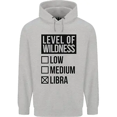 Buy Levels Of Wildness Libra Mens 80% Cotton Hoodie • 24.99£