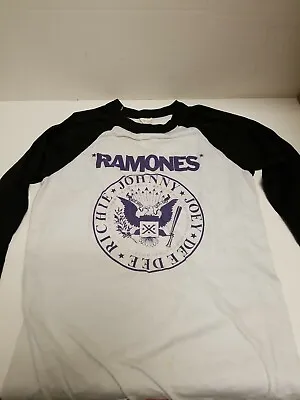 Buy Vintage Eisner Bros. Sportswear Ramones Long Sleeve T-Shirt Size Medium • 170.10£