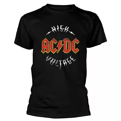 Buy AC/DC High Voltage Black T-Shirt NEW OFFICIAL • 14.99£