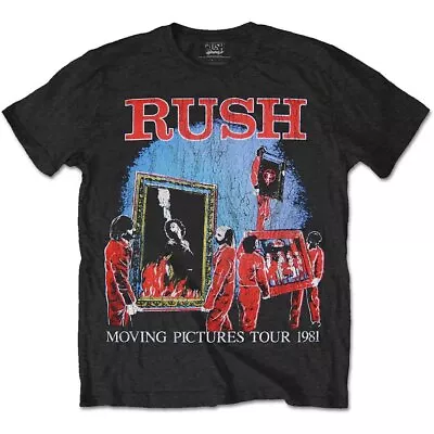 Buy SALE Rush | Official Band T-shirt | 1981 Tour (Back Print) • 14.95£