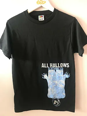 Buy All Hallows Clothing - Skull T-Shirt, Small - New, Tattoo. Punk, Emo, • 5£