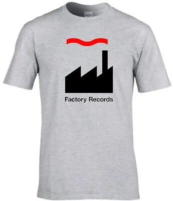 Buy Factory Records Hacienda Legendary Logo Premium Cotton Ring Spun T-shirt • 13.99£