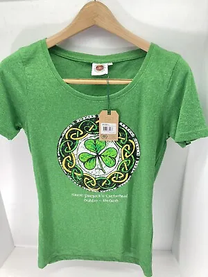 Buy Saint Patrick’s Cathedral TShirt Women Large Dublin Ireland Green NWT • 20.07£