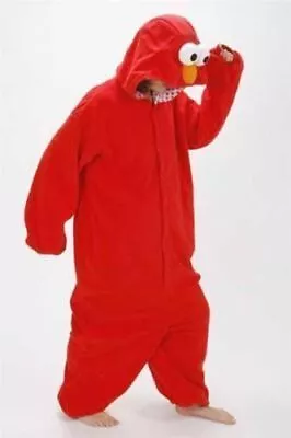 Buy KIDS Unisex Sesame Street Cookie Monster&Elmo Costume Pajamas Flannel Outfit Uk • 12.99£