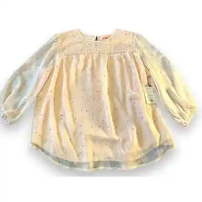 Buy NWT EVRI Top Blouse Plus Confeti  3/4 Sleeve Lined Women's 0X • 10.39£