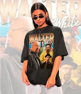 Buy Retro Walter White Shirt-Heisenberg Shirt, Walter White, Breaking Bad Shirt • 20.28£