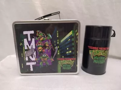 Buy Teenage Mutant Ninja Turtles: Mutant Mayhem Merch Metal Lunch Box + Thermos • 43.47£