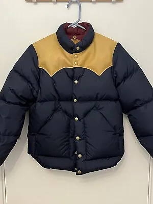 Buy ROCKY MOUNTAIN FEATHERBED Christy Jacket Navy - Size 36 - NWOT • 439.42£