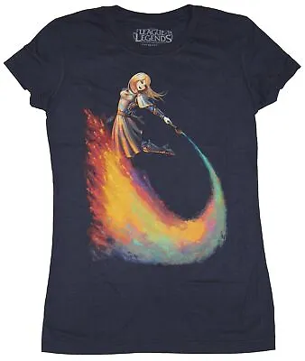 Buy League Of Legends Girls Juniors T-Shirt - Lux Painter Of Light Paintbrush Pic • 10.22£