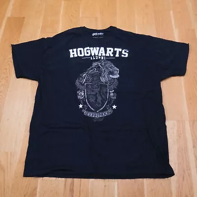 Buy Harry Potter Gryffindor Crest Logo T Shirt L XL Warner Bros Hogwarts Alumni • 10.49£