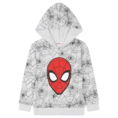 Buy Official Spider-Man Hooded Jumpers Boys Kids Children's Age 3, 4, 5, 6, 8 Yrs • 9.99£