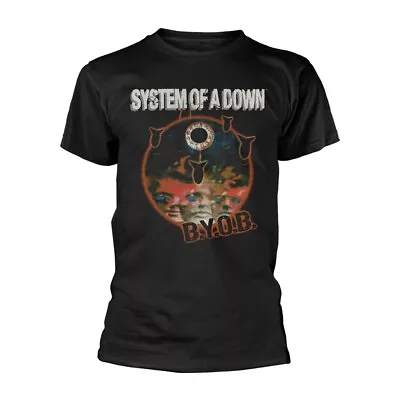 Buy SYSTEM OF A DOWN - B.Y.O.B. BLACK T-Shirt Medium • 19.11£