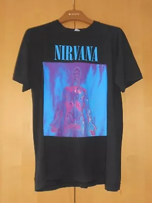 Buy Vintage Original Nirvana Sliver Black T Shirt (L). • 5.50£