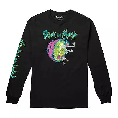 Buy Rick & Morty Mens Long Sleeve T-shirt Cell Portal Tee S-2XL Official • 14.99£