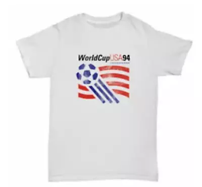 Buy Usa 94 Classic Football T-Shirt - Soccer -World Cup - America - Retro  • 8.39£