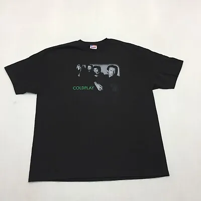 Buy 2007 Coldplay X&P T-Shirt Mens XXL Tee Black (2XL) • 29.99£