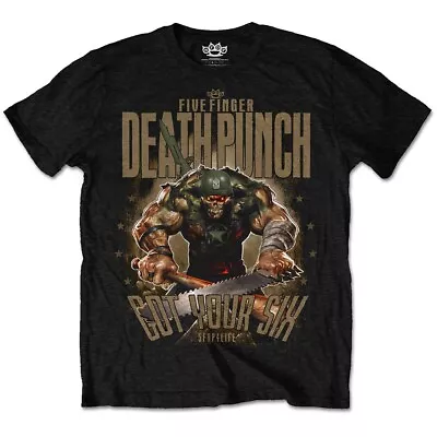 Buy Five Finger Death Punch SGT Major T-Shirt Gr.L Drowning Pool Parkway Drive Dope • 25.64£