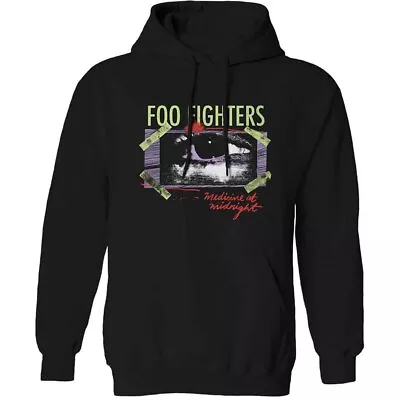 Buy Foo Fighters Medicine At Midnight Taped Official Hoodie Hooded Top • 40.32£