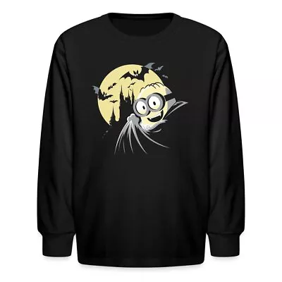 Buy Minions Merch Dave Halloween Officially Licensed Kids' Long Sleeve T-Shirt • 19£