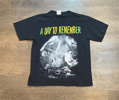 Buy A Day To Remember Sz Youth Large Black Band T Shirt BRING THE NOISE Double Sided • 19.68£