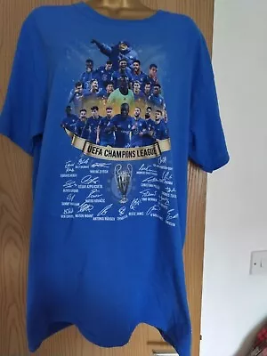 Buy Chelsea Champion League Tshirt Large • 4.99£