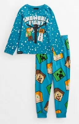 Buy TU Minecraft Pyjamas 9-10 Years • 11£