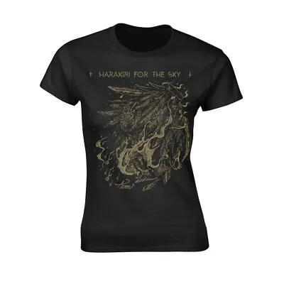 Buy HARAKIRI FOR THE SKY - GOLD OWL (GIRLIE) BLACK T-Shirt, Girlie  Womens: 14 • 19.11£