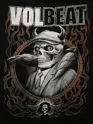 Buy Volbeat Black T-shirt Size Medium • 19.95£