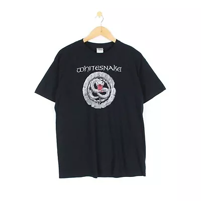 Buy Whitesnake 2008 Tour T Shirt Good To Be Bad Graphic Music Tee Crew Neck Size M • 24.99£