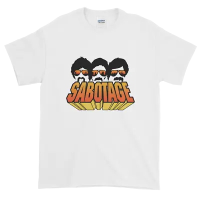 Buy Beastie Boys Sabotage Funny Def Jam Logo Music Hip Hop Vintage Unisex T-shirt • 12.99£