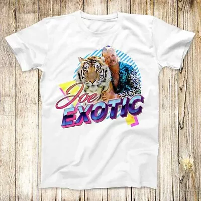 Buy Joe Exotic Free Tiger TV 80s T Shirt Meme Men Women Unisex Top Tee 3604 • 6.35£