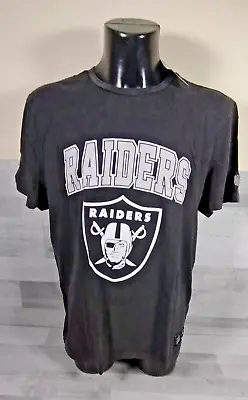 Buy NFL Raiders T Shirt Top XL 44  Chest NWT Charcoal Grey • 14.99£