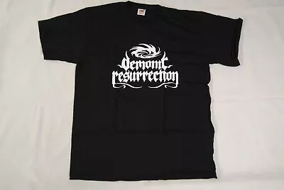 Buy Demonic Resurrection Logo The Return To Darkness T Shirt New Official Demon King • 9.99£