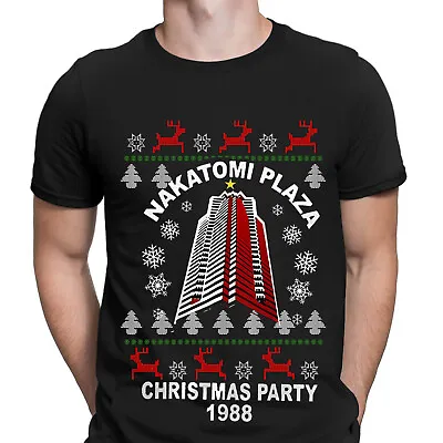 Buy Plaza Christmas Party 1988 Festive 80s Funny Retro Vintage Mens T-Shirts Top#UJG • 11.99£