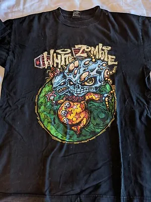 Buy White Zombie Vintage Monster Fetus T-Shirt Men's L • 113.40£