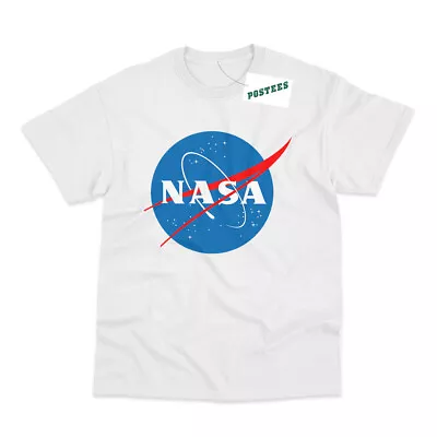 Buy NASA Logo Space Inspired Geeky Printed T-Shirt • 7.95£