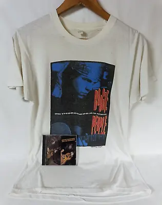 Buy Vintage 1991 George Thorogood And The Destroyers Boogie People T Shirt + CD • 19.97£