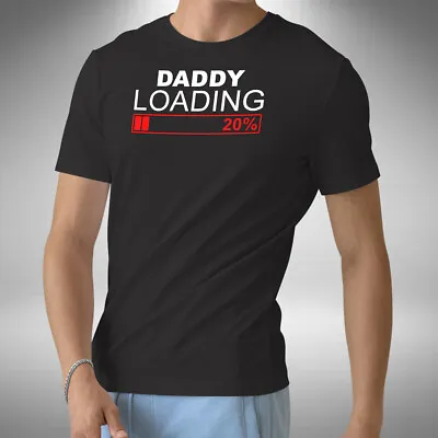 Buy Daddy Loading T-Shirt Funny Novelty Baby Announcement Surprise Pregnancy • 9.99£